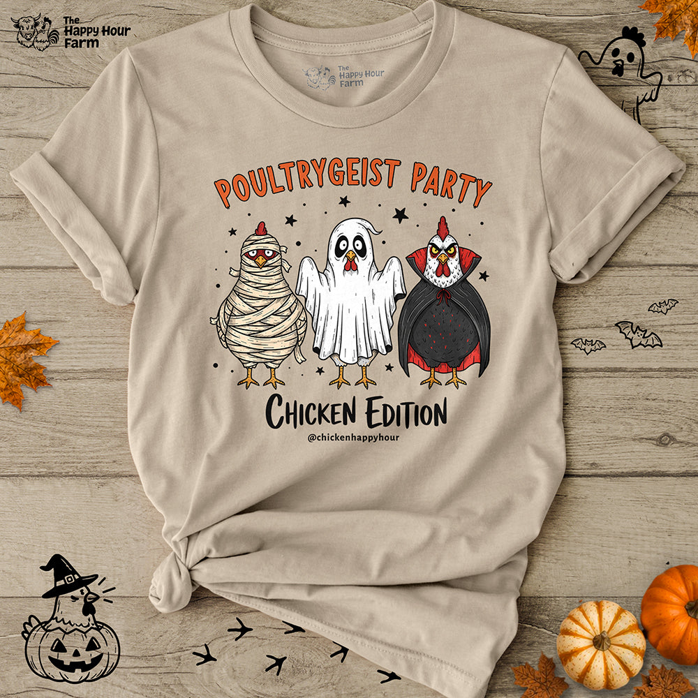 Poultrygeist Party Unisex Tee