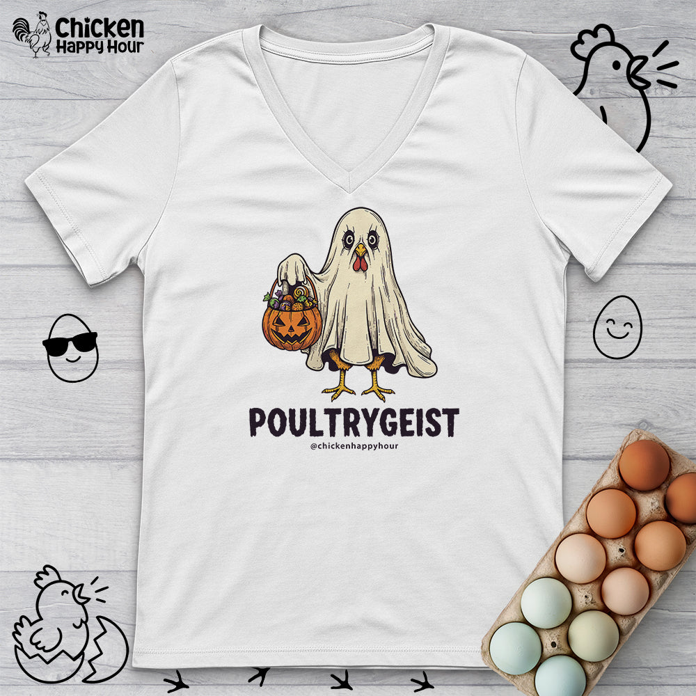 Poultrygeist V-Neck Tee