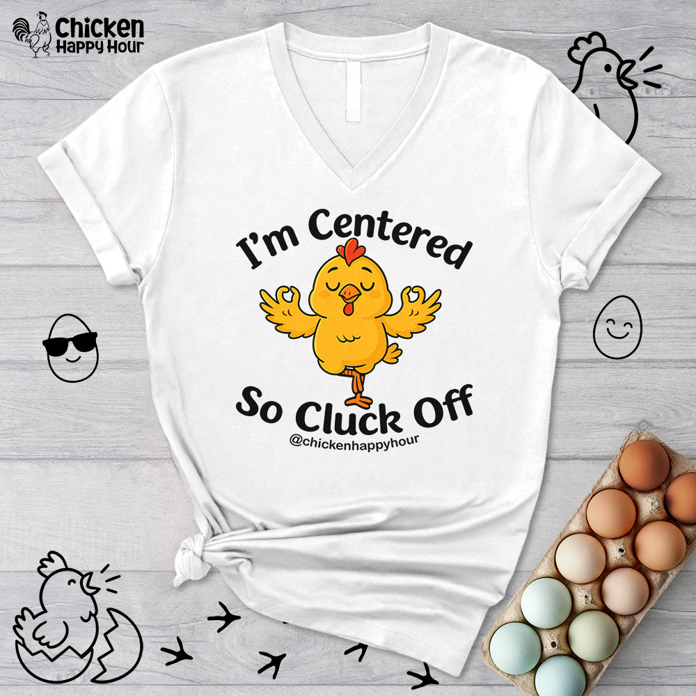 I'm Centered V-Neck Tee