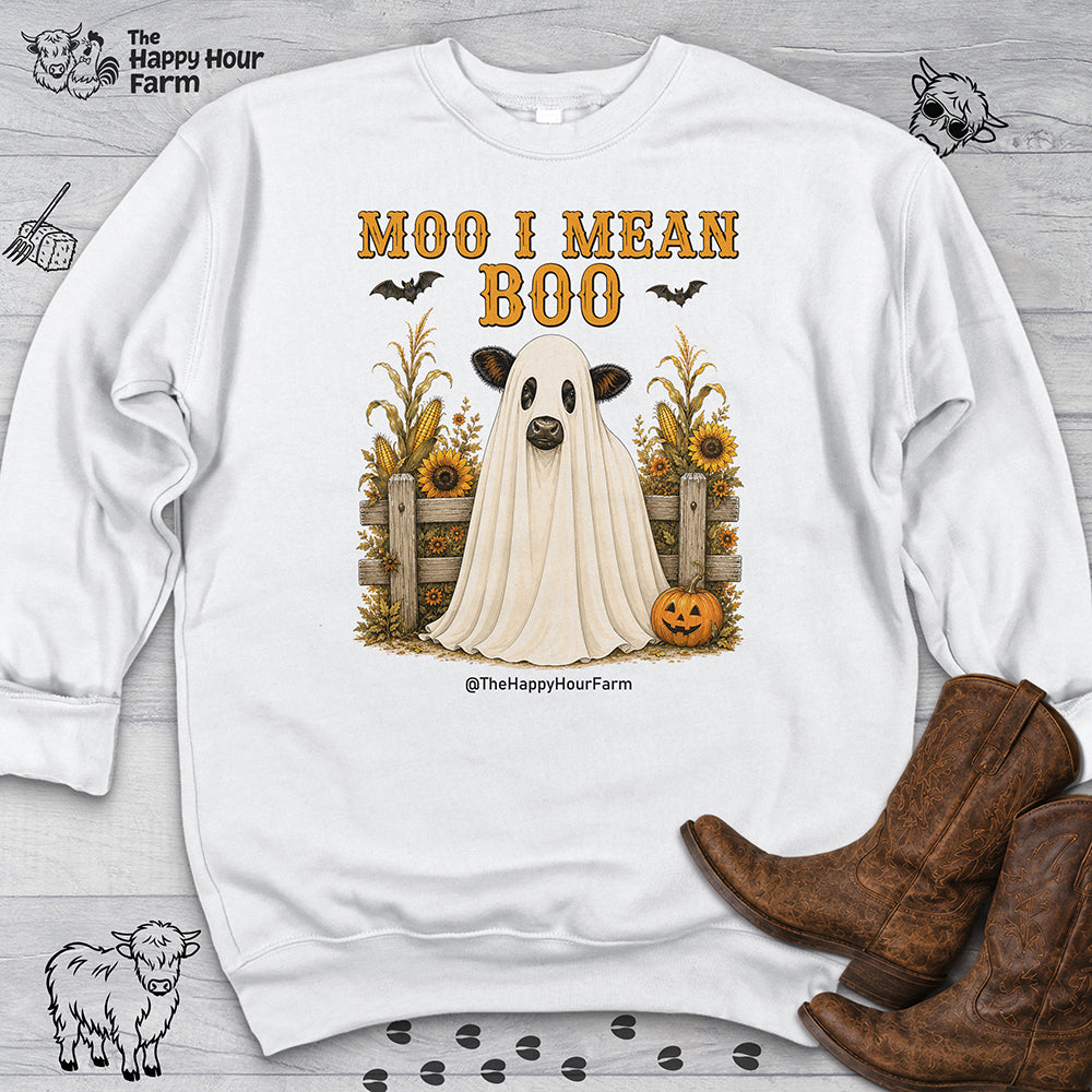 Moo I Mean Boo 2 Sweatshirt
