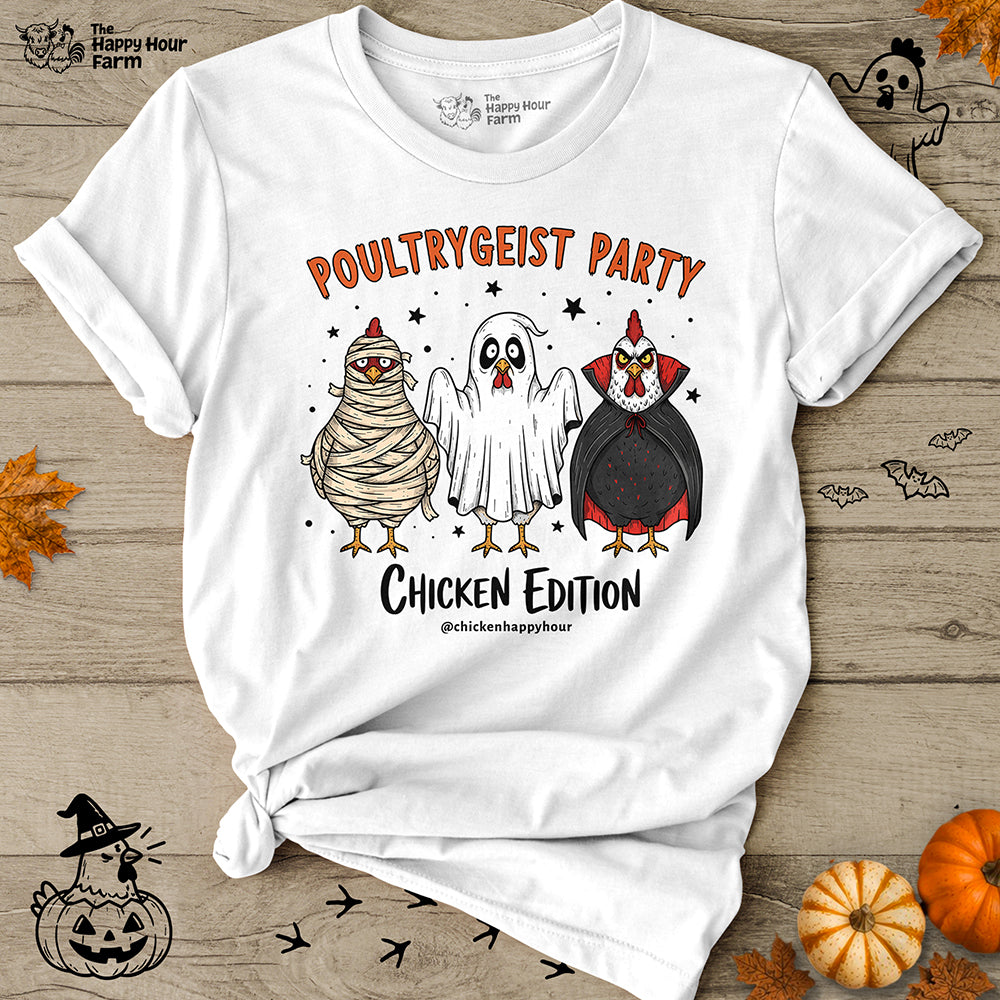 Poultrygeist Party Unisex Tee