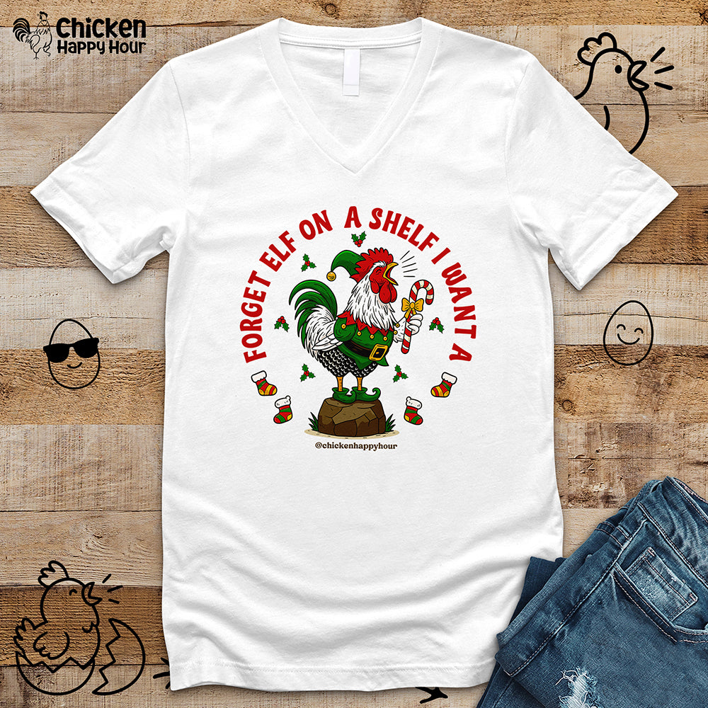 Forget Elf on a Shelf I Want A V-Neck Tee