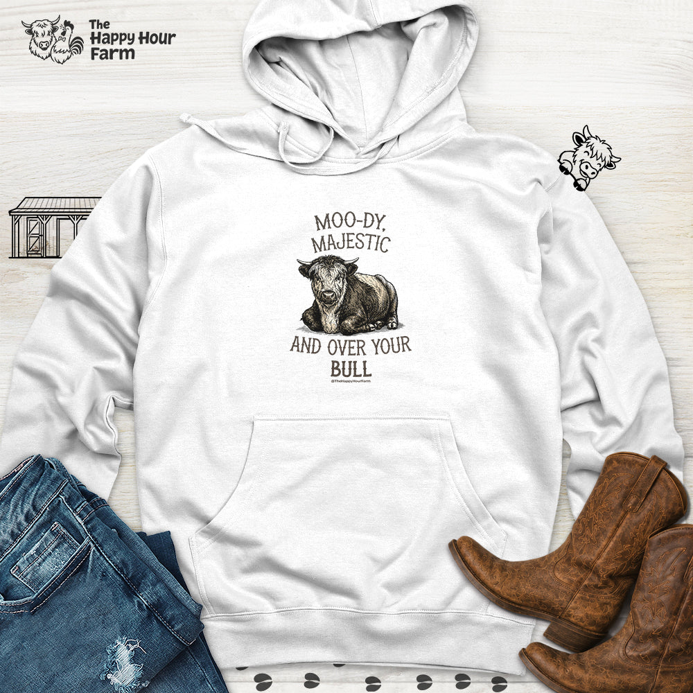 Moody Majestic Hooded Sweatshirt