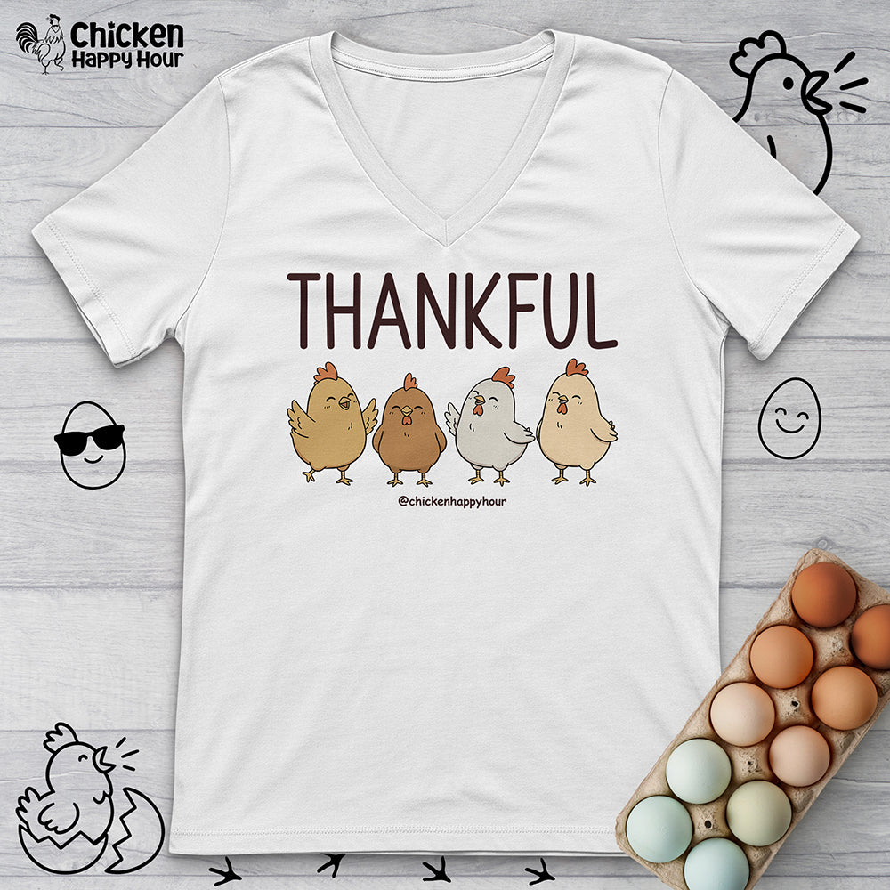 Thankful V-Neck Tee