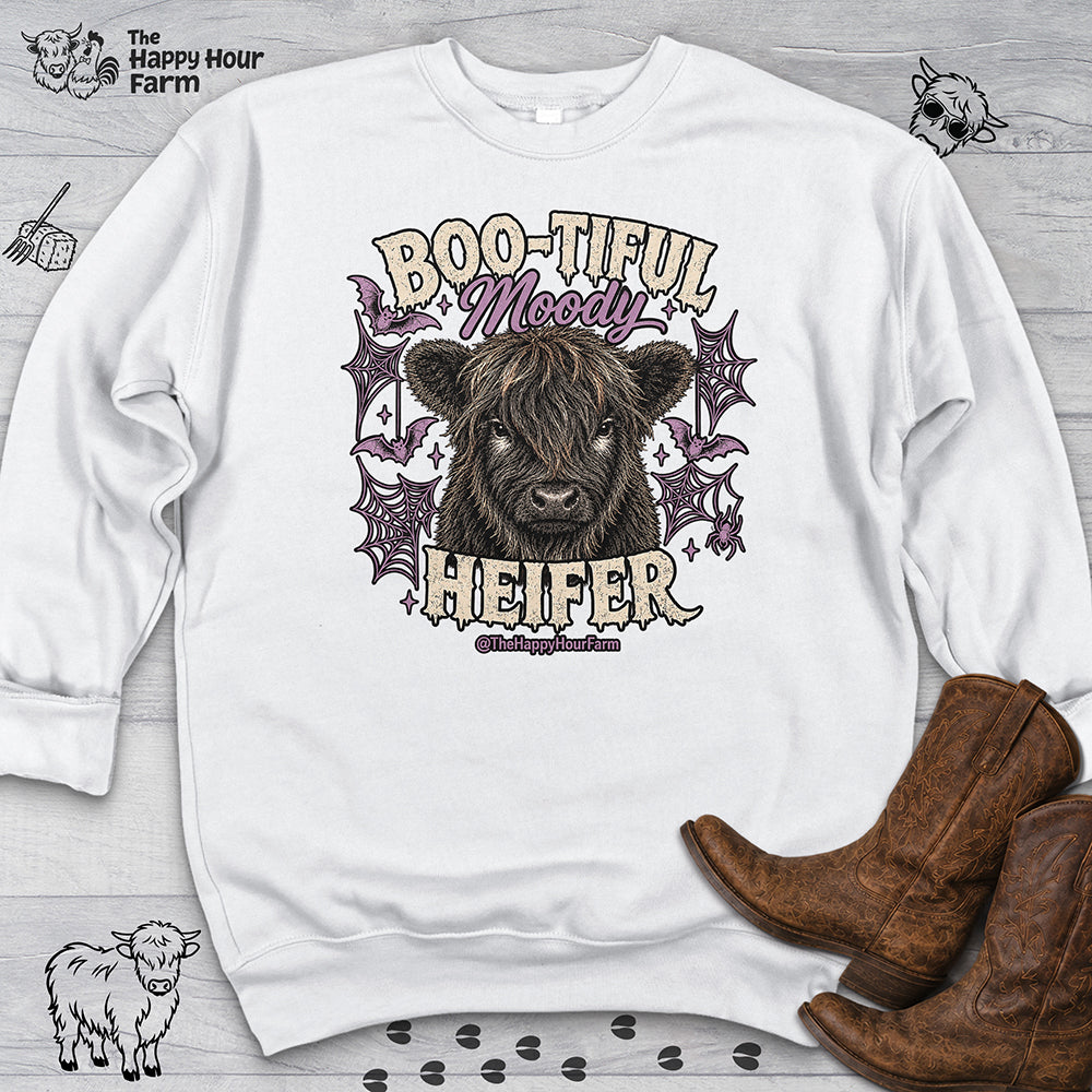 Bootiful Moody Heifer Sweatshirt