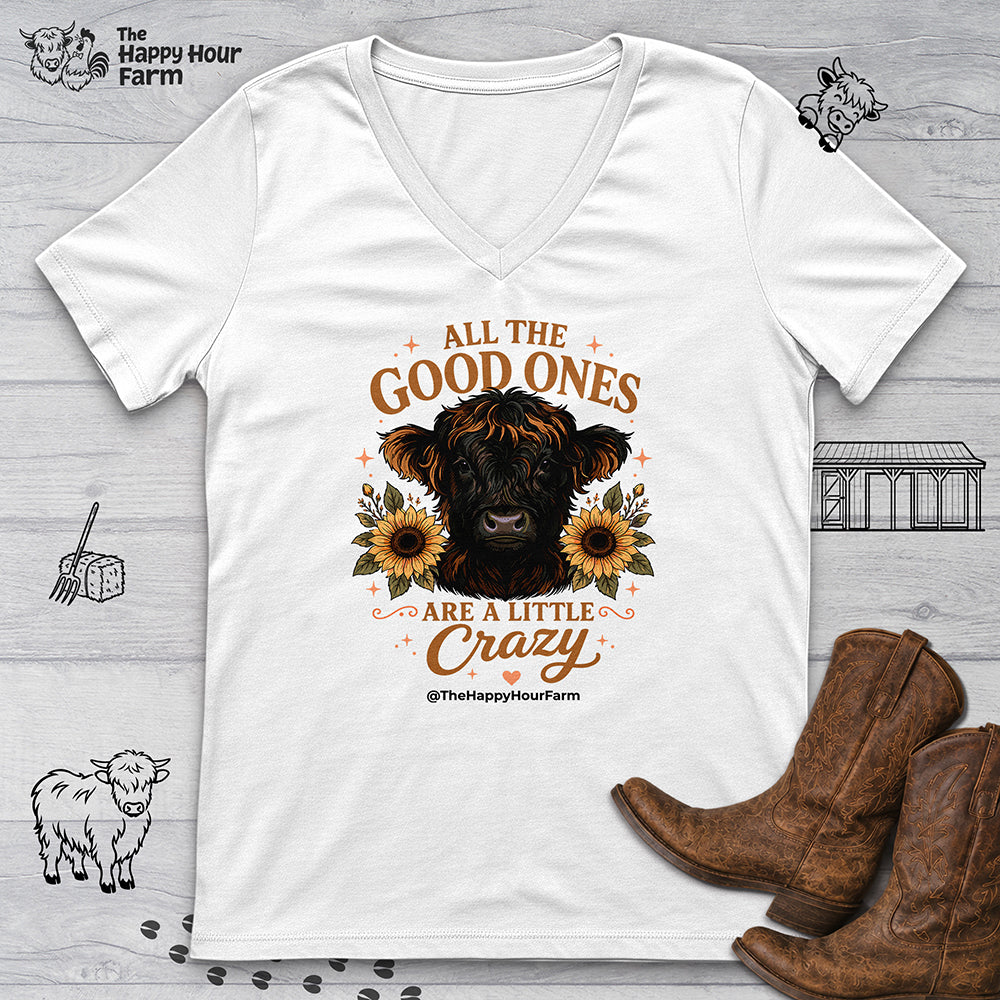 All the Good Ones V-Neck Tee