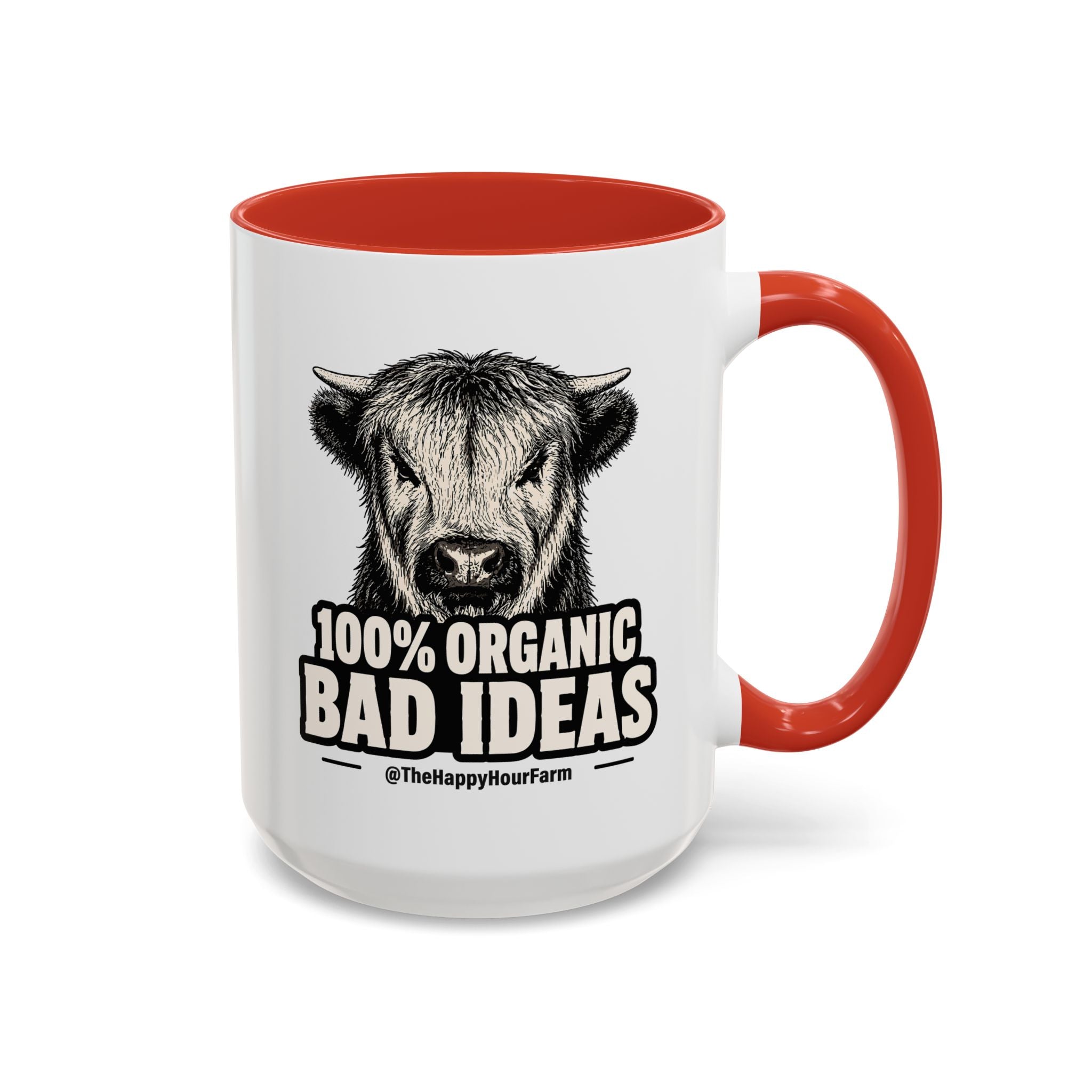 100% Organic Bad Ideas Coffee Mug