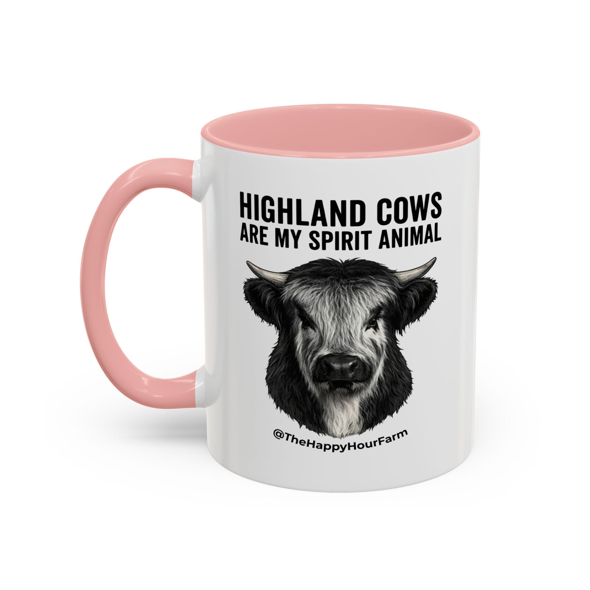 Highland Cows Are My Spirit Animal Coffee Mug