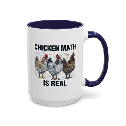 Chicken Math is Real Coffee Mug