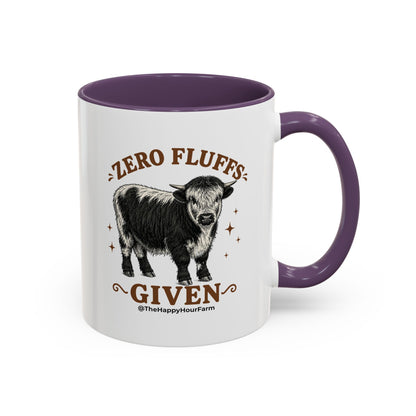 Zero Fluffs Given Coffee Mug