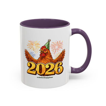 New Year Chicken 2026 Coffee Mug