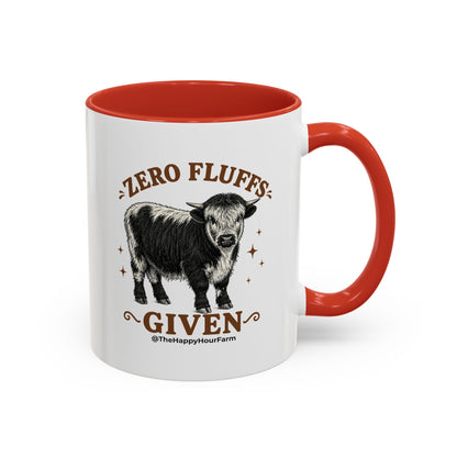 Zero Fluffs Given Coffee Mug