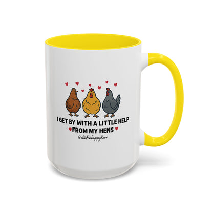 I Get by With a Little Help Coffee Mug