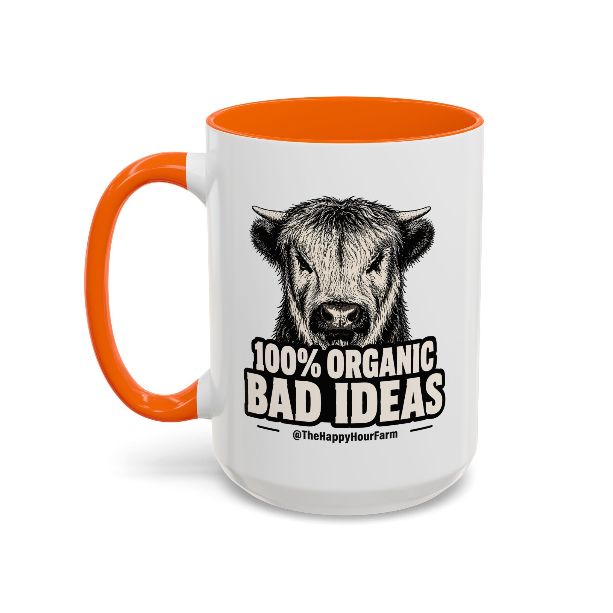 100% Organic Bad Ideas Coffee Mug
