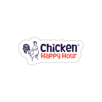 Chicken Happy Hour Logo Sticker