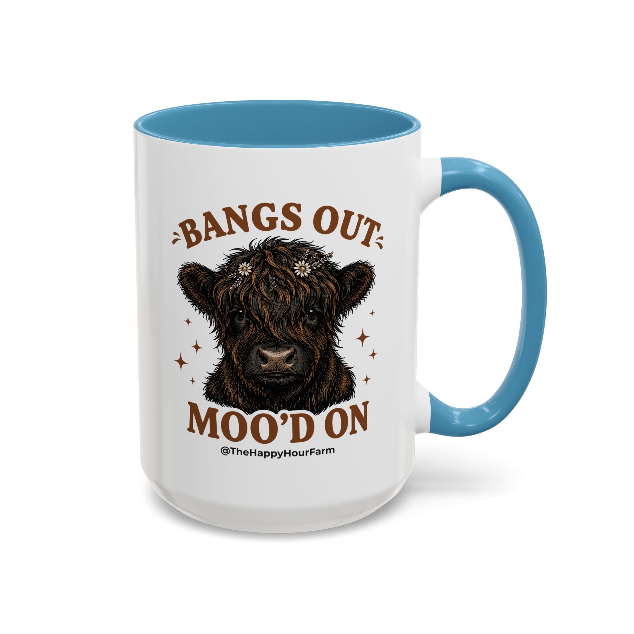 Bangs Out Moo'd On Coffee Mug