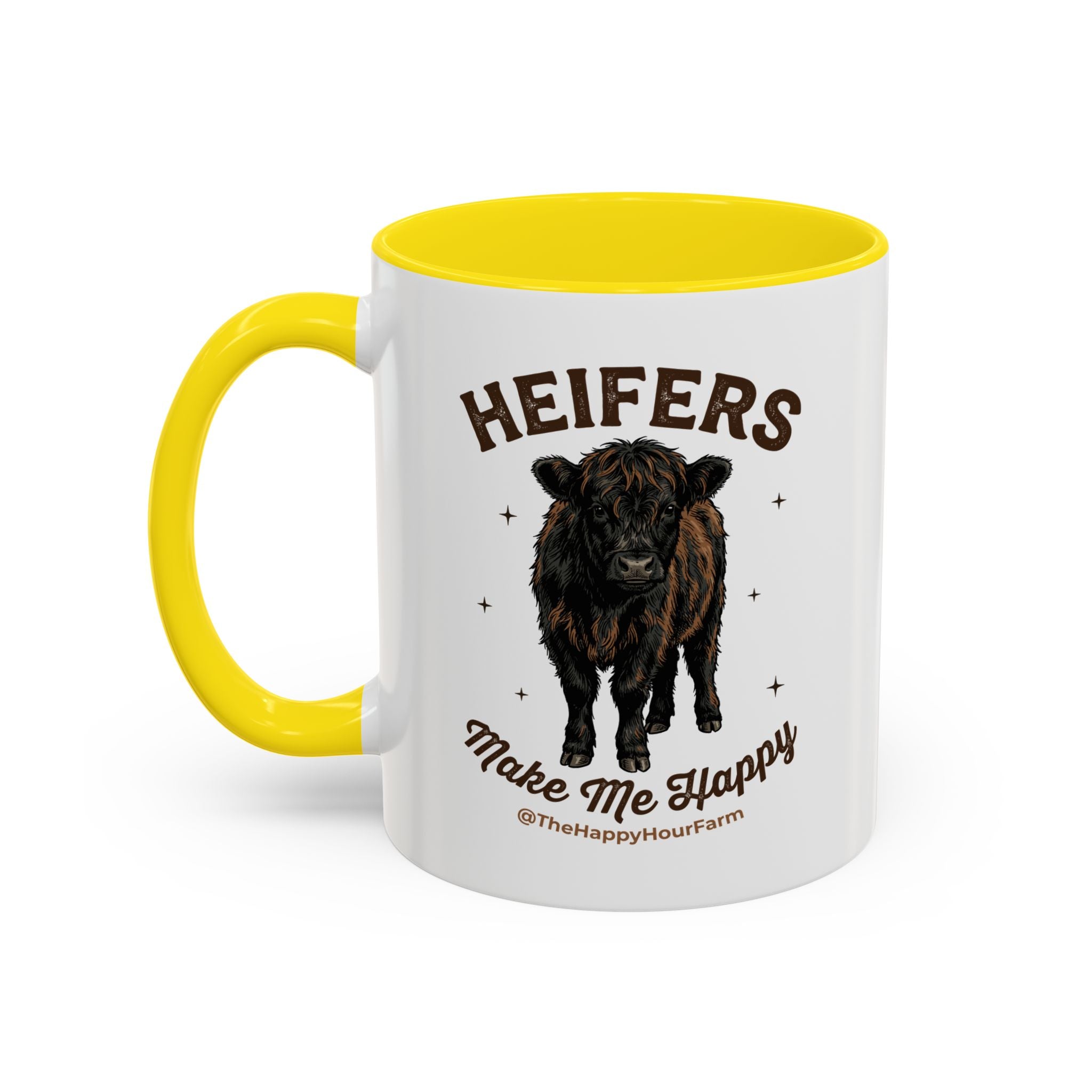 Heifers Make Me Happy Coffee Mug