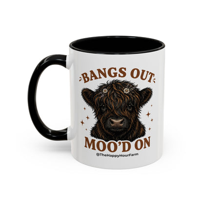 Bangs Out Moo'd On Coffee Mug