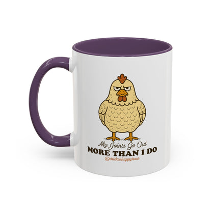 My Joints Go Out More Than I Do Coffee Mug