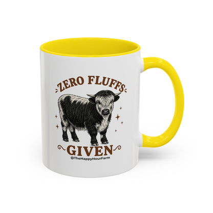 Zero Fluffs Given Coffee Mug