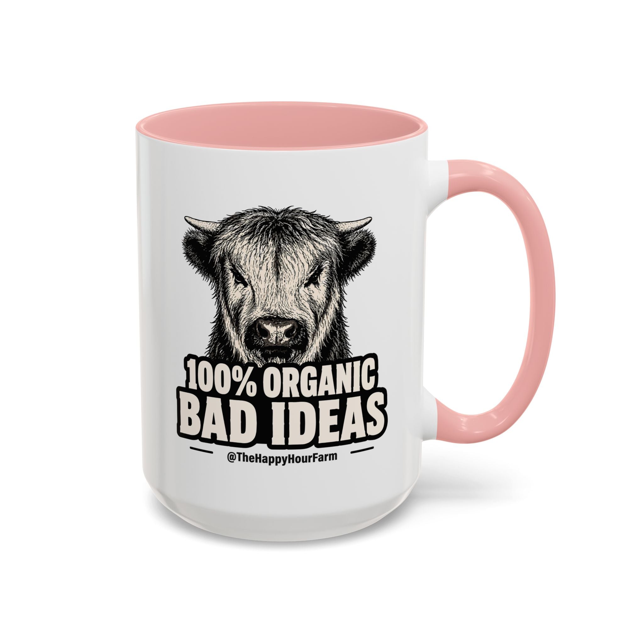 100% Organic Bad Ideas Coffee Mug