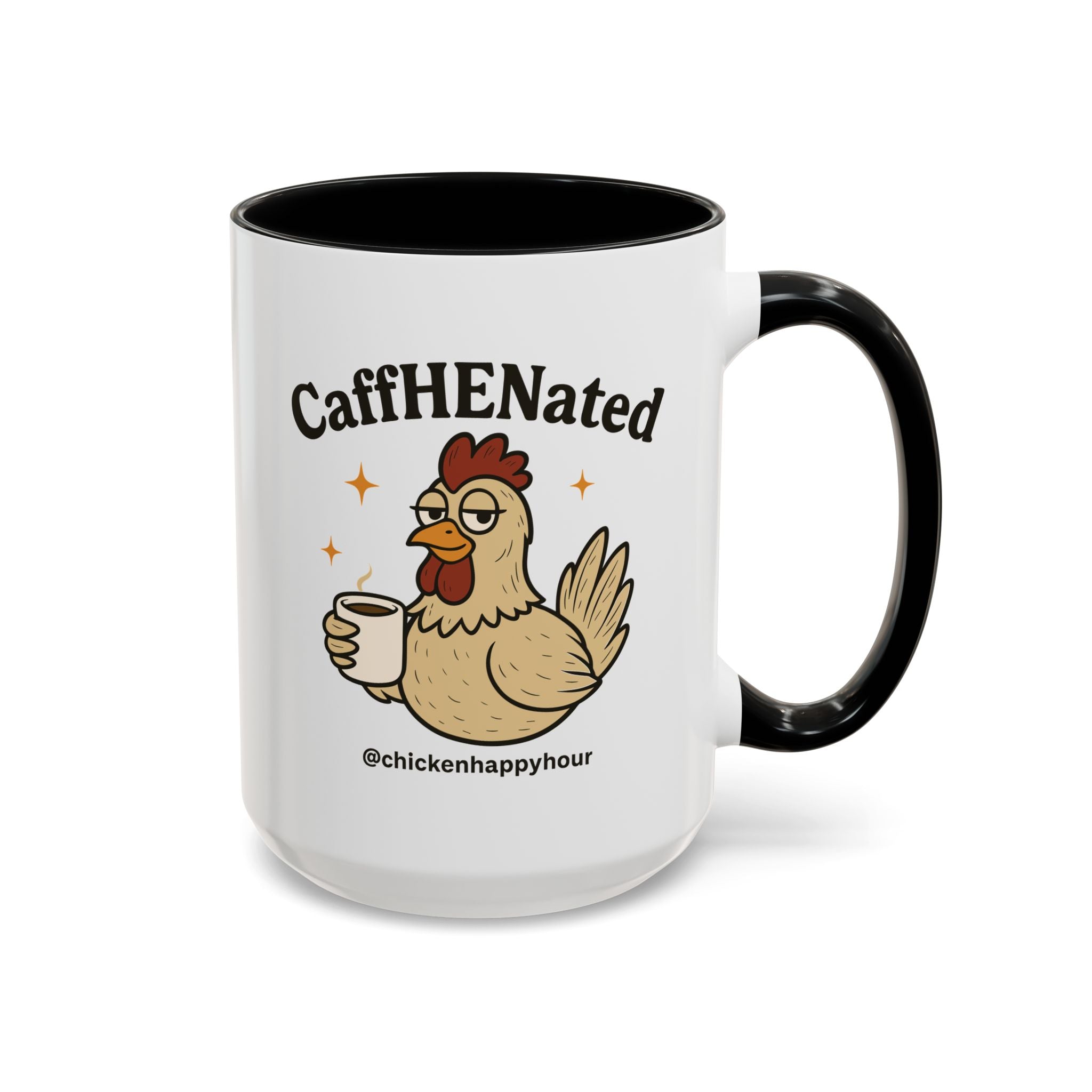 CaffHENated Coffee Mug
