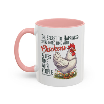 The Secret to Happiness Coffee Mug