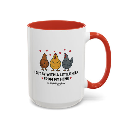 I Get by With a Little Help Coffee Mug