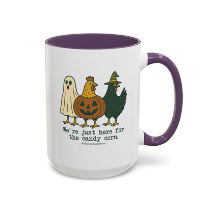 We're Just Here For the Candy Corn Coffee Mug