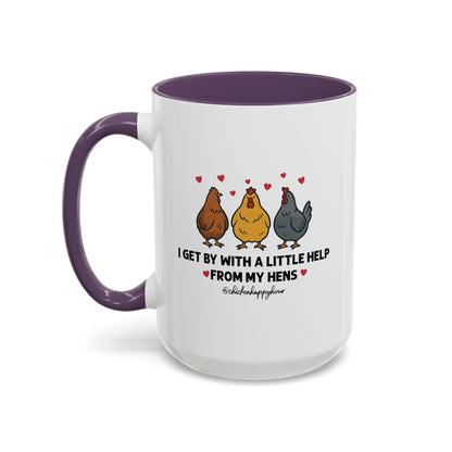 I Get by With a Little Help Coffee Mug