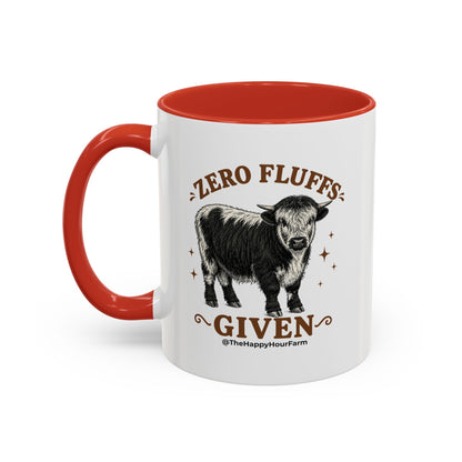 Zero Fluffs Given Coffee Mug