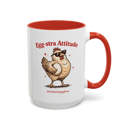 Egg-stra Attitude Coffee Mug