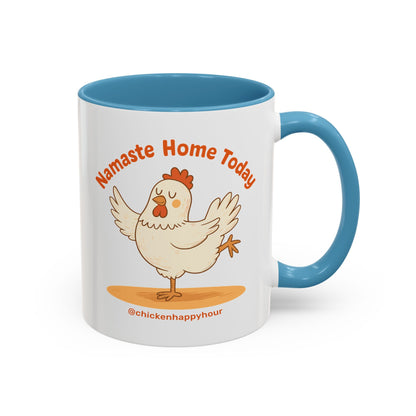Namaste Cluck Coffee Mug