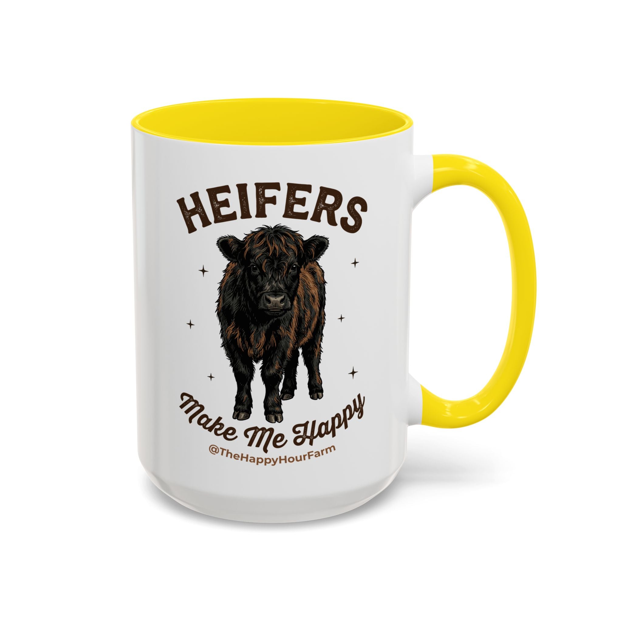 Heifers Make Me Happy Coffee Mug