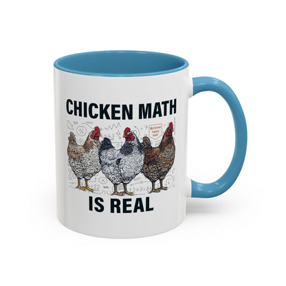 Chicken Math is Real Coffee Mug