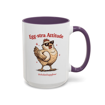 Egg-stra Attitude Coffee Mug