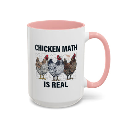 Chicken Math is Real Coffee Mug
