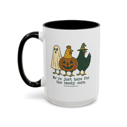We're Just Here For the Candy Corn Coffee Mug