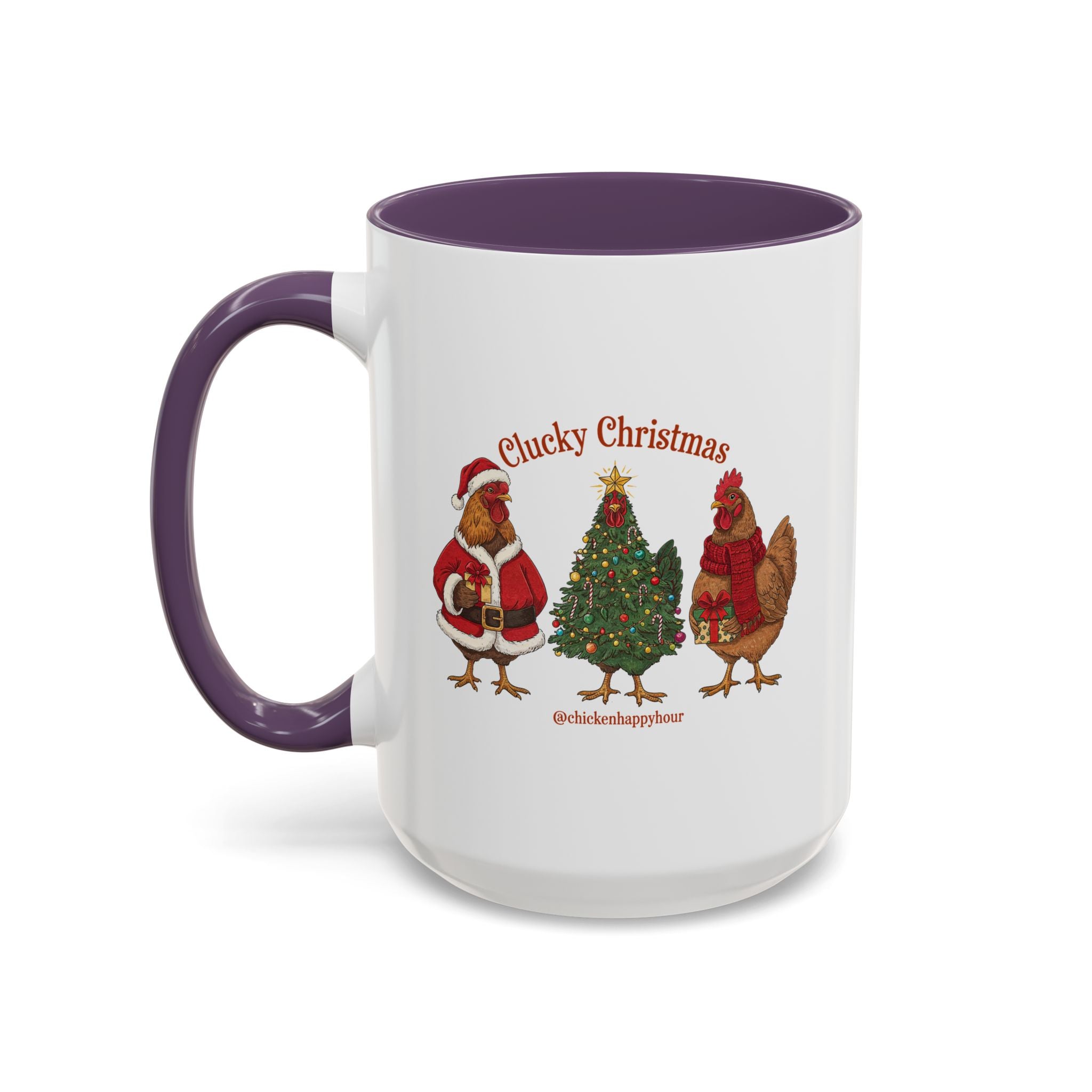 Clucky Christmas Coffee Mug
