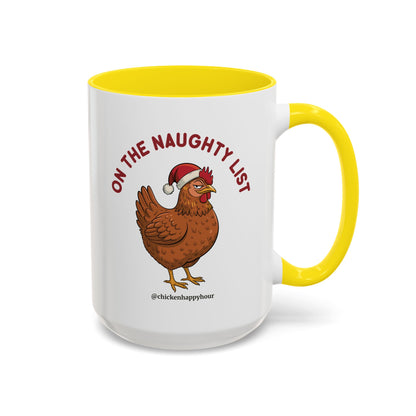 On the Naughty List Coffee Mug
