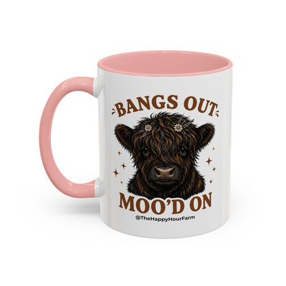 Bangs Out Moo'd On Coffee Mug