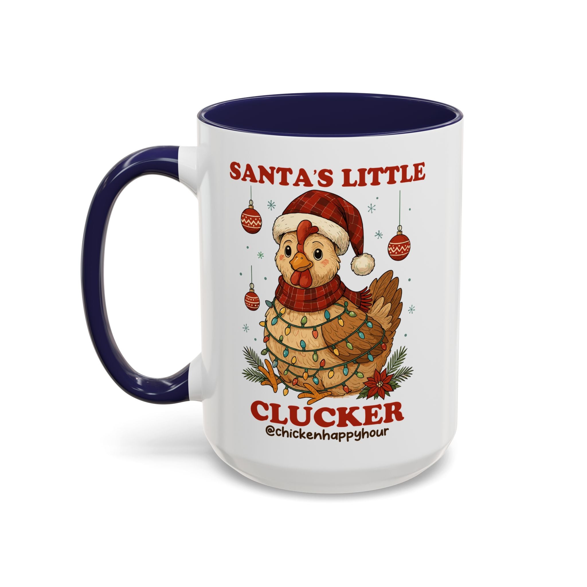 Santa’s Little Clucker Coffee Mug