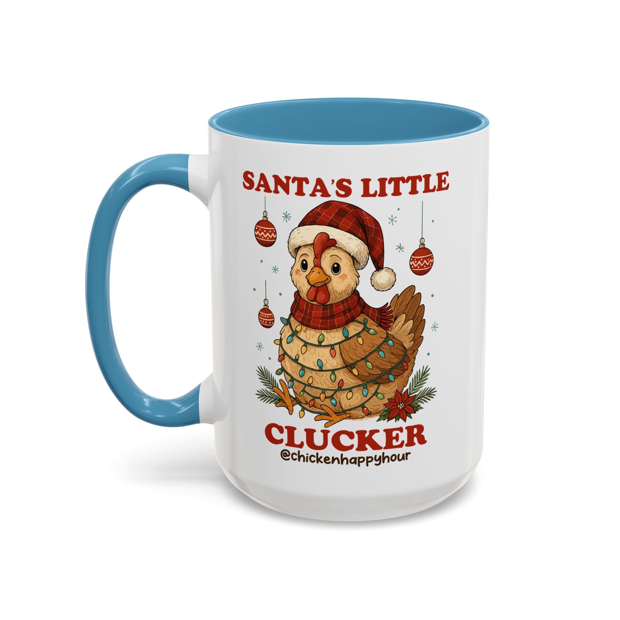 Santa’s Little Clucker Coffee Mug