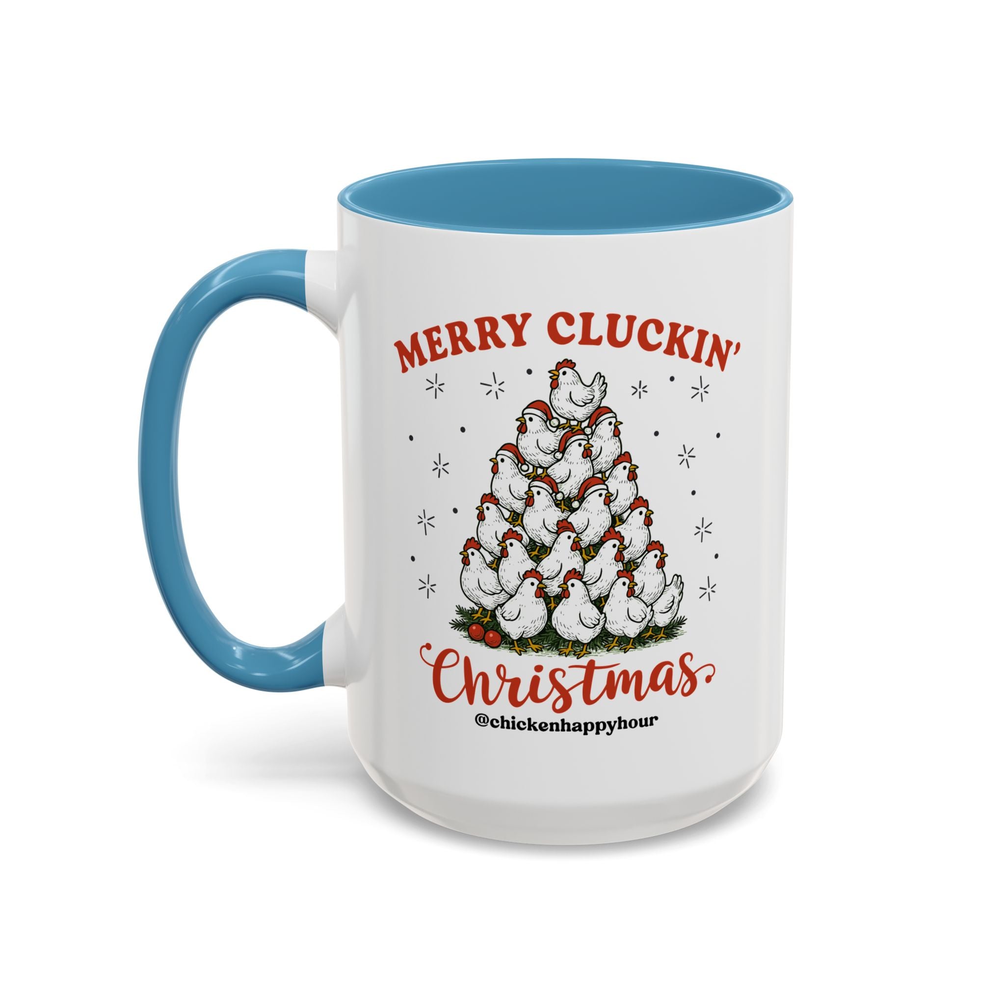 Merry Cluckin' Coffee Mug