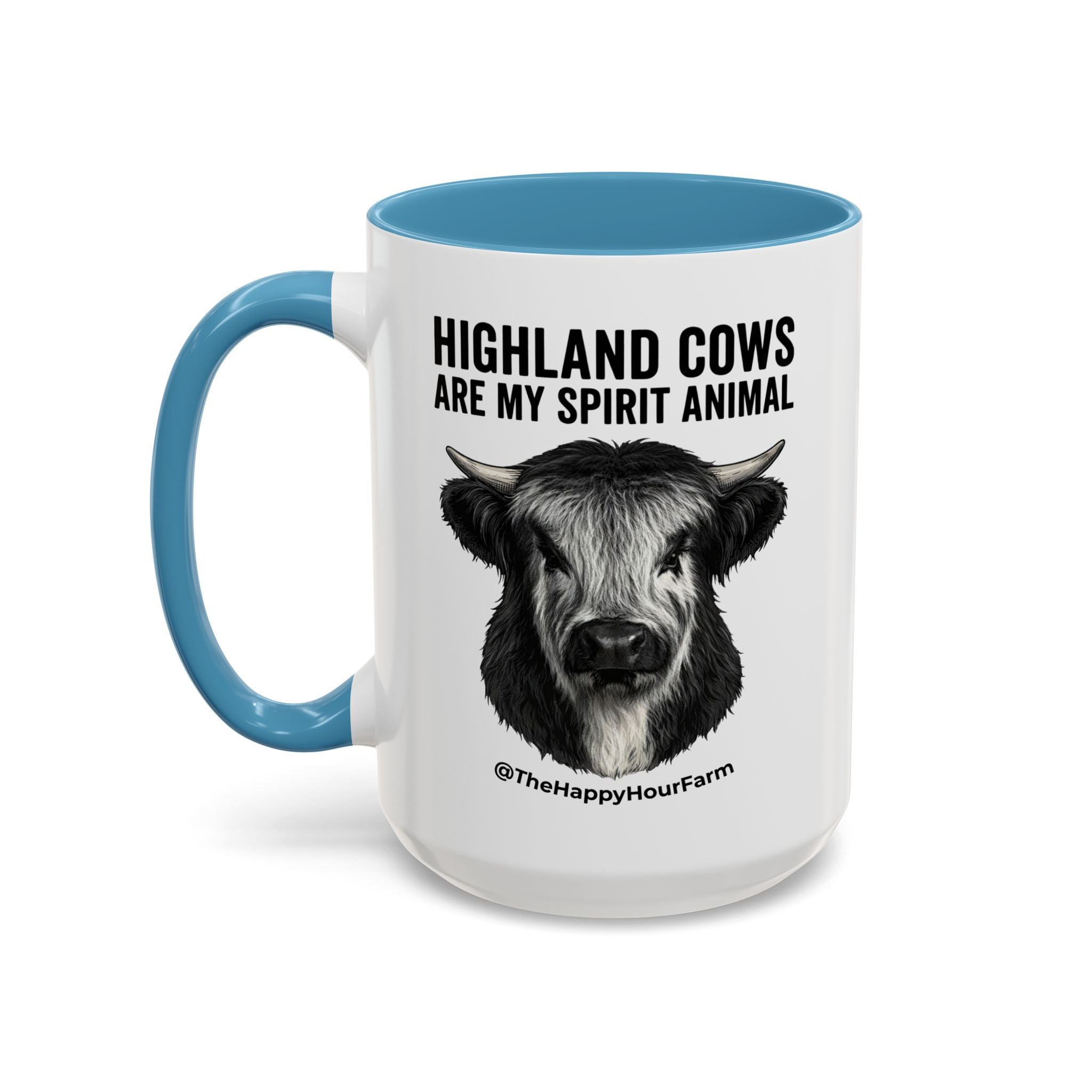 Highland Cows Are My Spirit Animal Coffee Mug