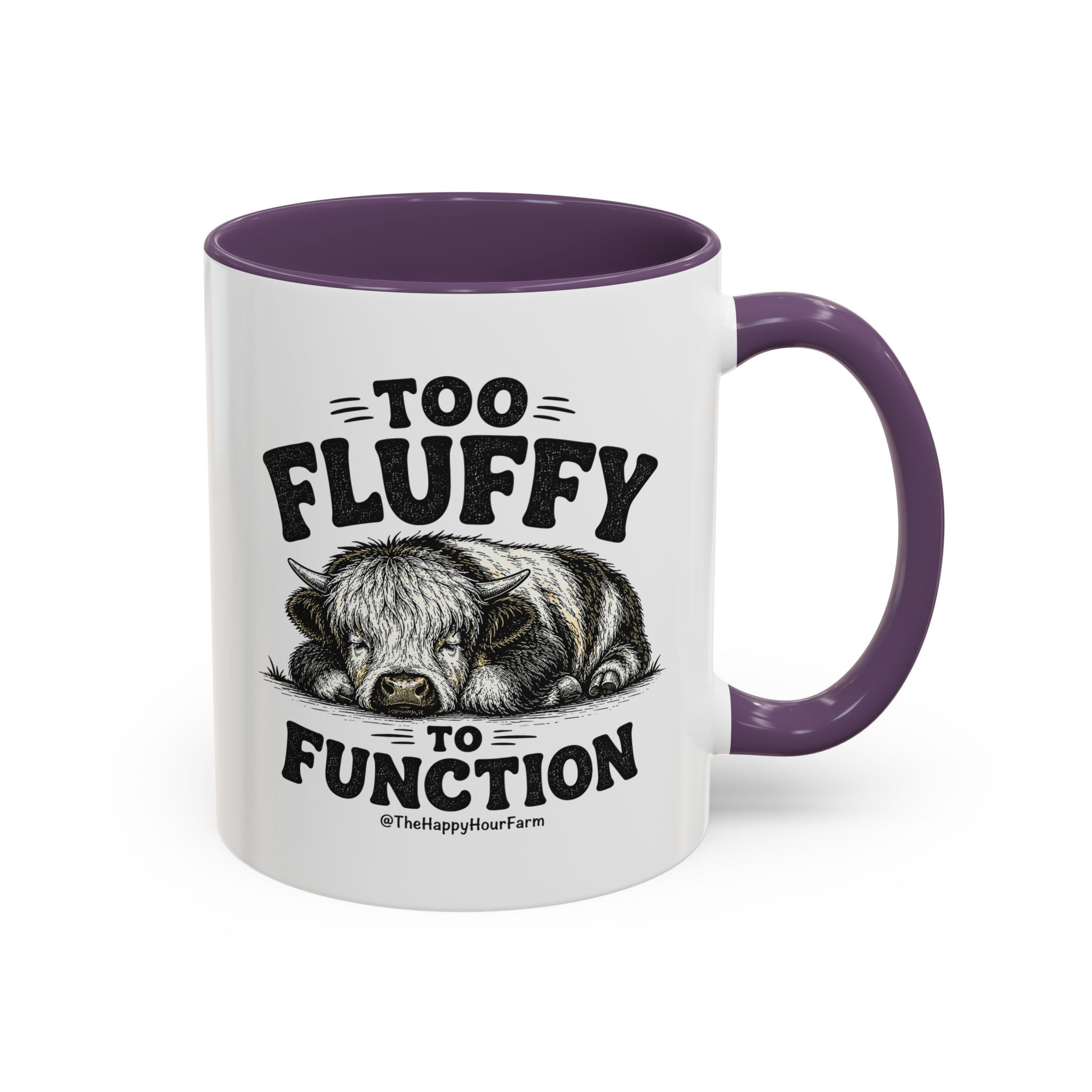Too Fluffy to Function Coffee Mug