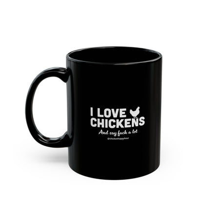 I Love Chickens Coffee Mug