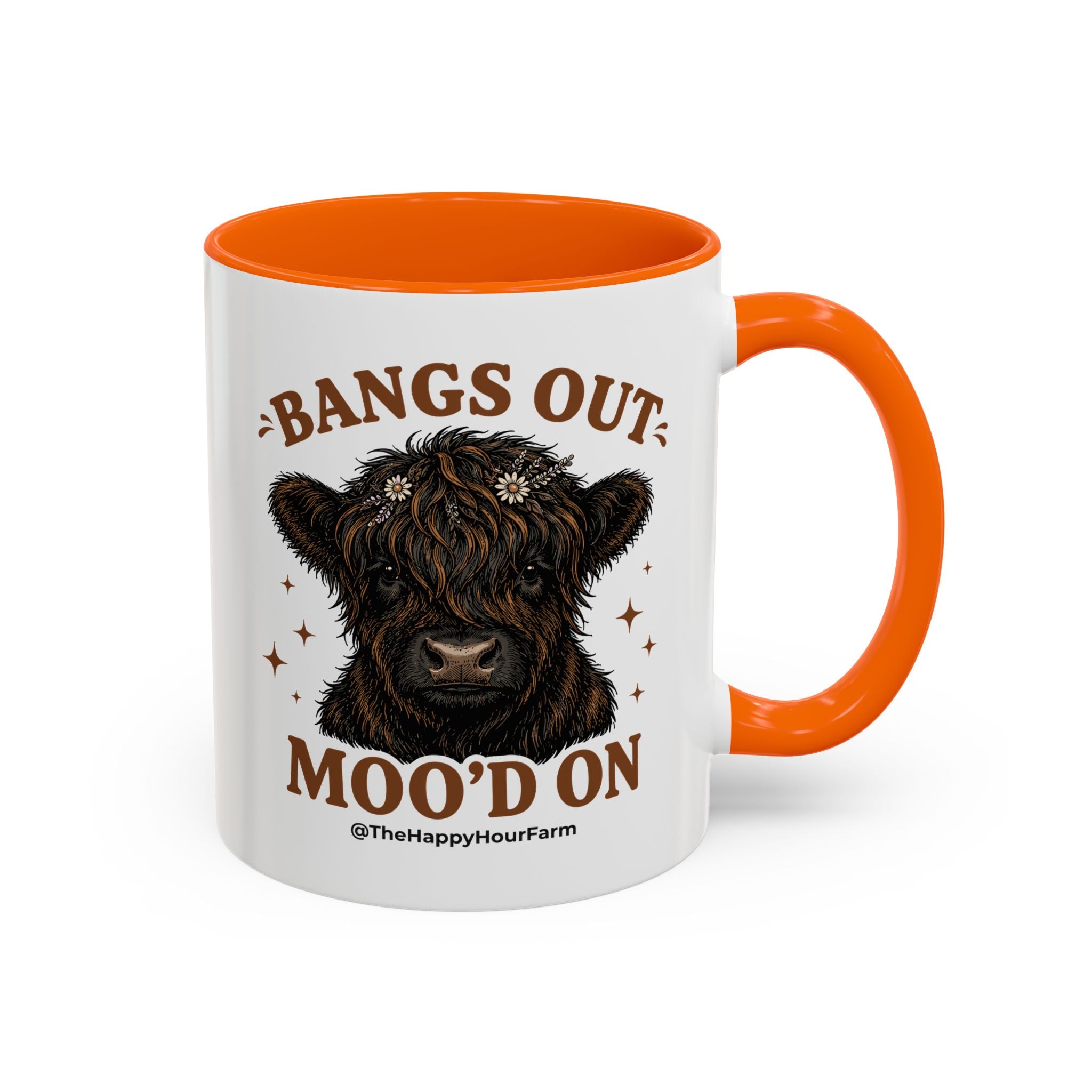 Bangs Out Moo'd On Coffee Mug