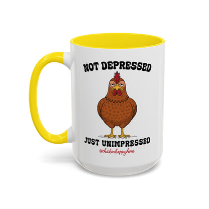 Not Depressed Coffee Mug