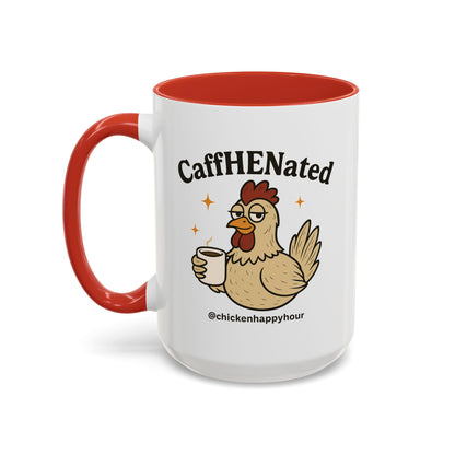 CaffHENated Coffee Mug